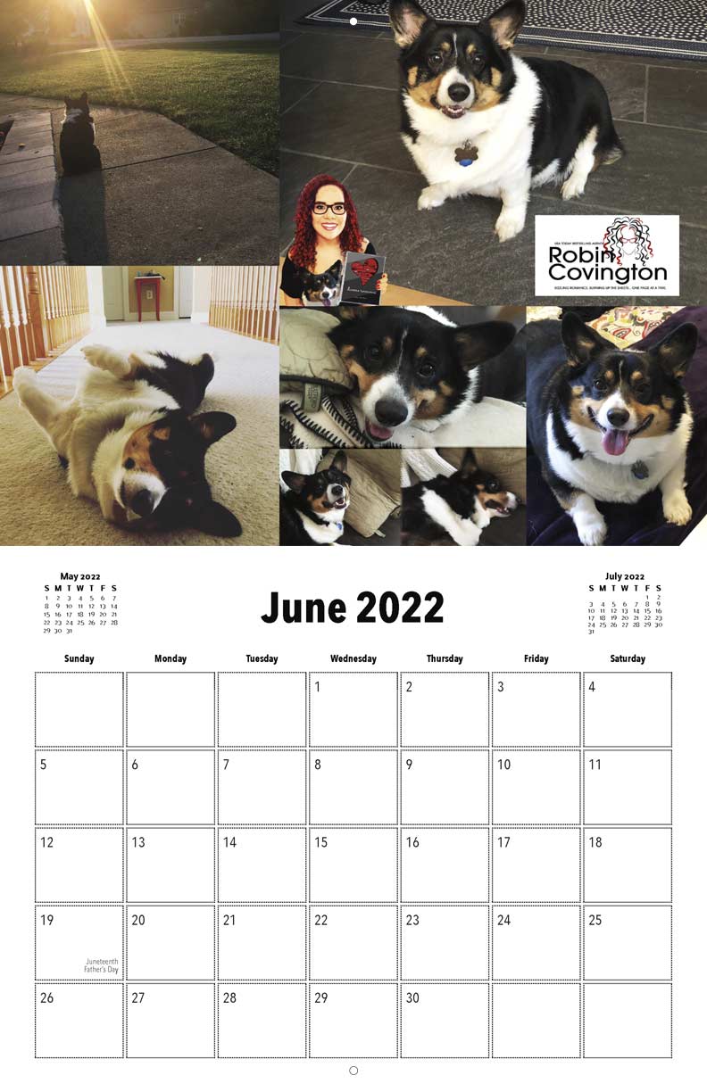 dogs of romancelandia 2022 calendar fundraising