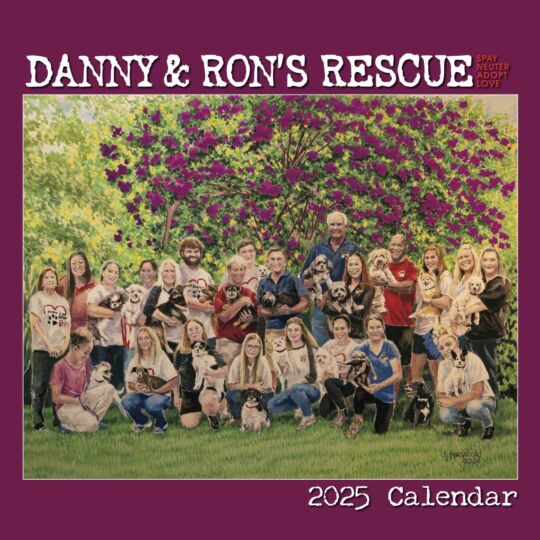 Danny Rons Rescue 2025 Calendar Cover