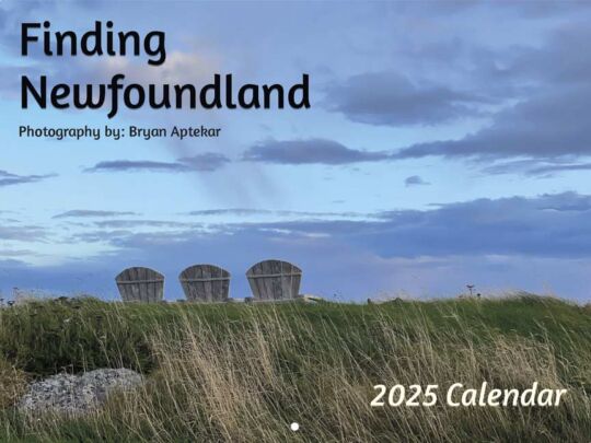 Finding Newfoundland 2025 Calendar Cover