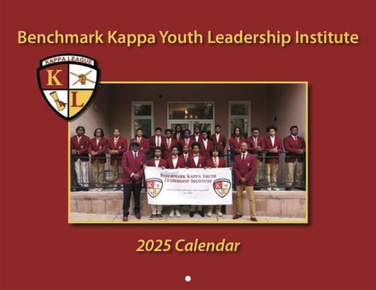 Benchmark Kappa Youth Leadership Institute 2025 Calendar Cover