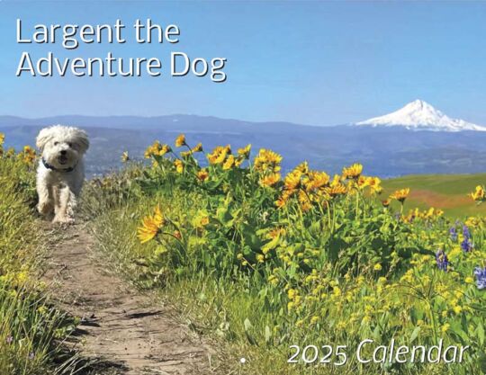 Largent Adventure Dog 2025 Calendar Cover