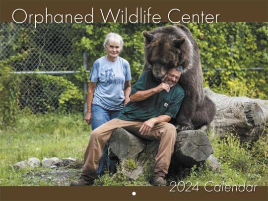 Orphaned Wildlife Refuge 2025 Calendar Cover