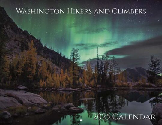 Washington Hikers And Climbers 2025 Calendar Cover